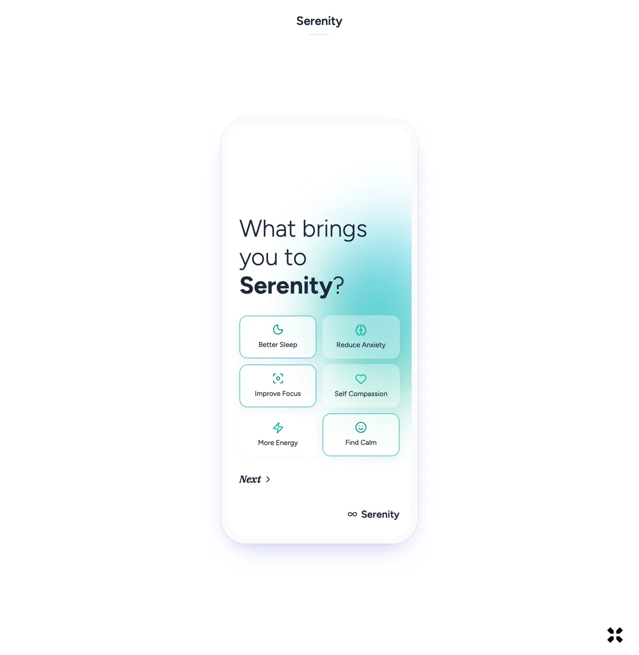 What brings you to Serenity: one question, no photography.